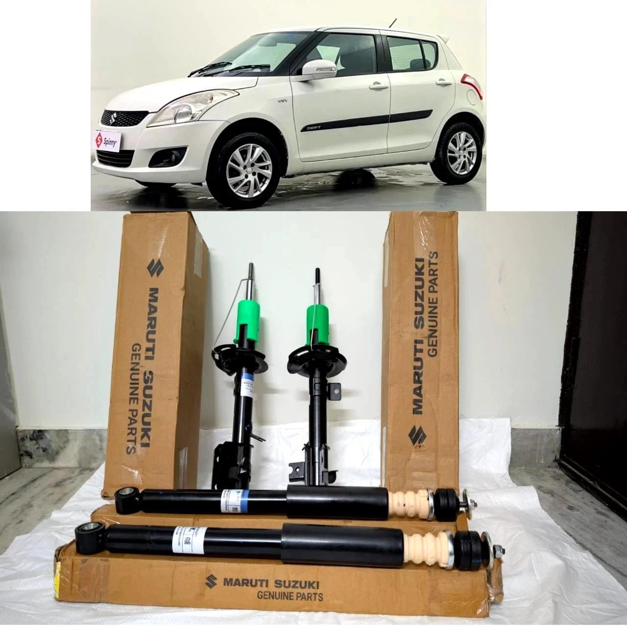 New Genuine Front & Rear Shock Absorber For Suzuki Swift 2011-2016 LH & RH