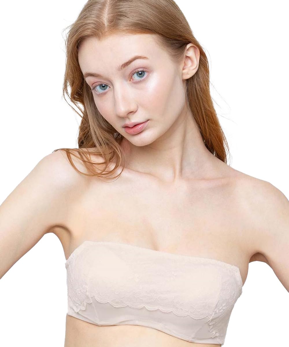 

Amphi Strapless Naturally Rounded Bust BOG505 IV F70 Bra, Silhouette, Backless,