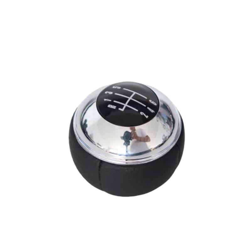 Manuelles 5-Gang 6-Gang Schaltknauf Schalthebel Leder Chrom Für MINI R50 R52 R53 Cooper 2001-2008 25117542272 7540842 7542272