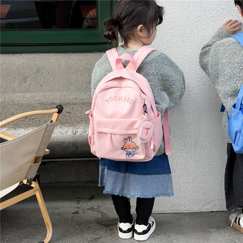 Adorable Lightweight Children's Backpack For Girls Stylish School Bag For Kids