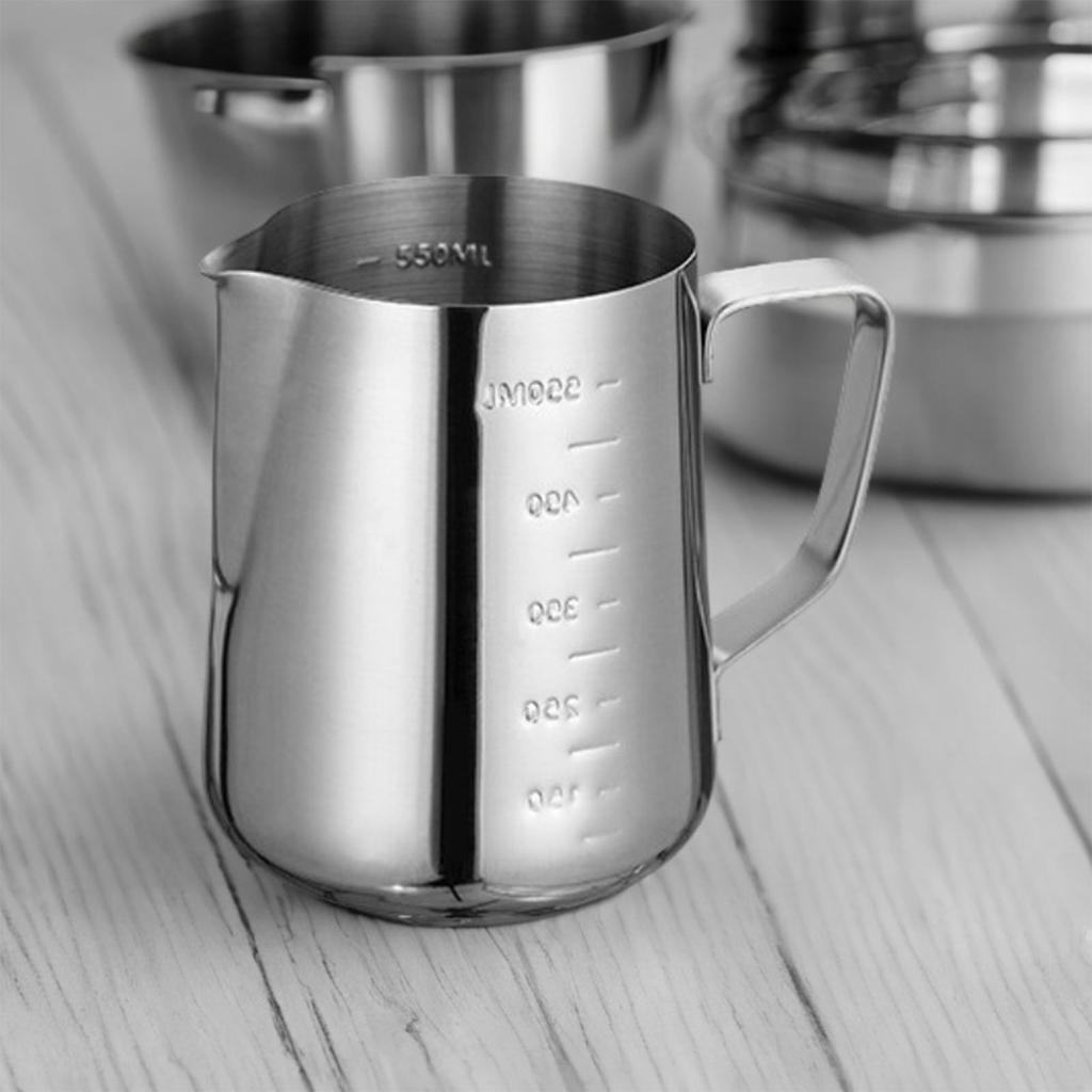 Stainless Steel Milk Frothing Pitcher Latte Art Milk Pitcher Milk Frothing Pitcher Housewarming Gift for Friends