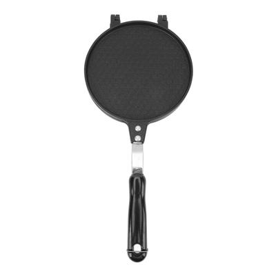 Eierrollen-Presspfanne, klebende Tortillapresse aus Aluminium für den Herd mit Griff für die Küche, 17,3 cm