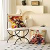 Mavuika Pillow Covers Cartoon Sofa Decorative Home Double-sided Printing Short Plush Cute Cushion Cover
