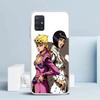 JoJo Adventure Giorno Giovanna Phone Case For Samsung Galaxy A52 A32 A22 A12 A51 A50S A30S A10S Note 20 Ultra 10 S10 Plus A31 A2