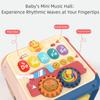Sorting Function Toddler Hand Drum Toy Developmental Music Plaything Box Baby Activity Cube  Baby