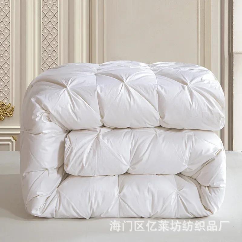 Cotton duvet 95 white goose down winter quilt cotton hotel spring and autumn quilt core gift winter quilt