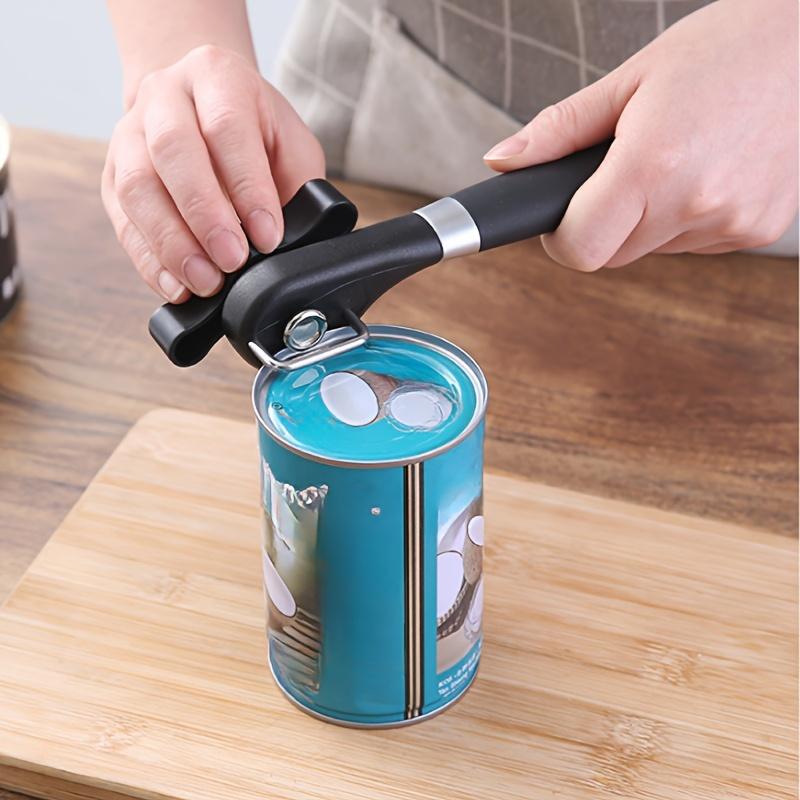 1pc Multifunctional Side Can Opener, Quick & Simple Can Opener, Kitchen Knife, Can Opener, Kitchen Utensils