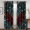 Room Darkening Window Curtain Thermal Blackout Curtain for Bedroom Living Room Darkening Drapes  Cortinas Para La Sala