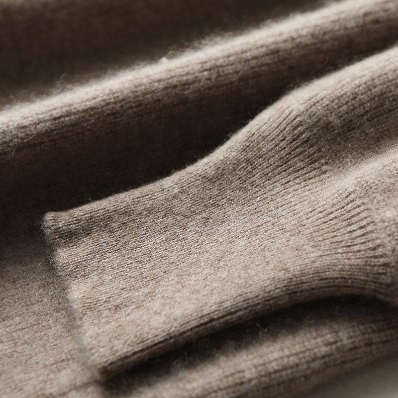 Women Sweater Dress 100% Wool MODERN NEW SAGA V-neck Knit Long Pullover Winter Jumpers Wool Long Dress Female