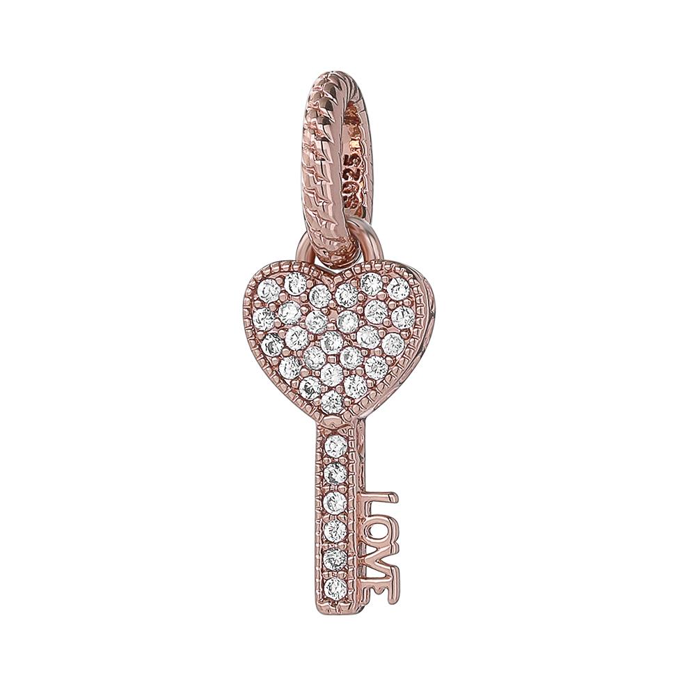 Charms Planet Bead Copper Rose Gold Pink Butterfly Dangle Fit Bangle Bracelet Necklace Diy Jewelry