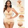 Body Moldeador para Mujer Moldeador Corporal Control de Abdomen Ropa Interior Moldeadora Tallas Grandes Bodies con Cierre en la Entrepierna
