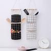 2-3 Pcs Hanging Organizers 3 Pockets Waterproof Storage Bag Wall Mounted Closet Organizer Sundries Bags Home Decors