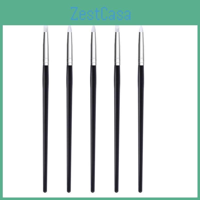Composite Adhesive Dental Resin Cement Tooth Silicone Brush Pen Pcs 5