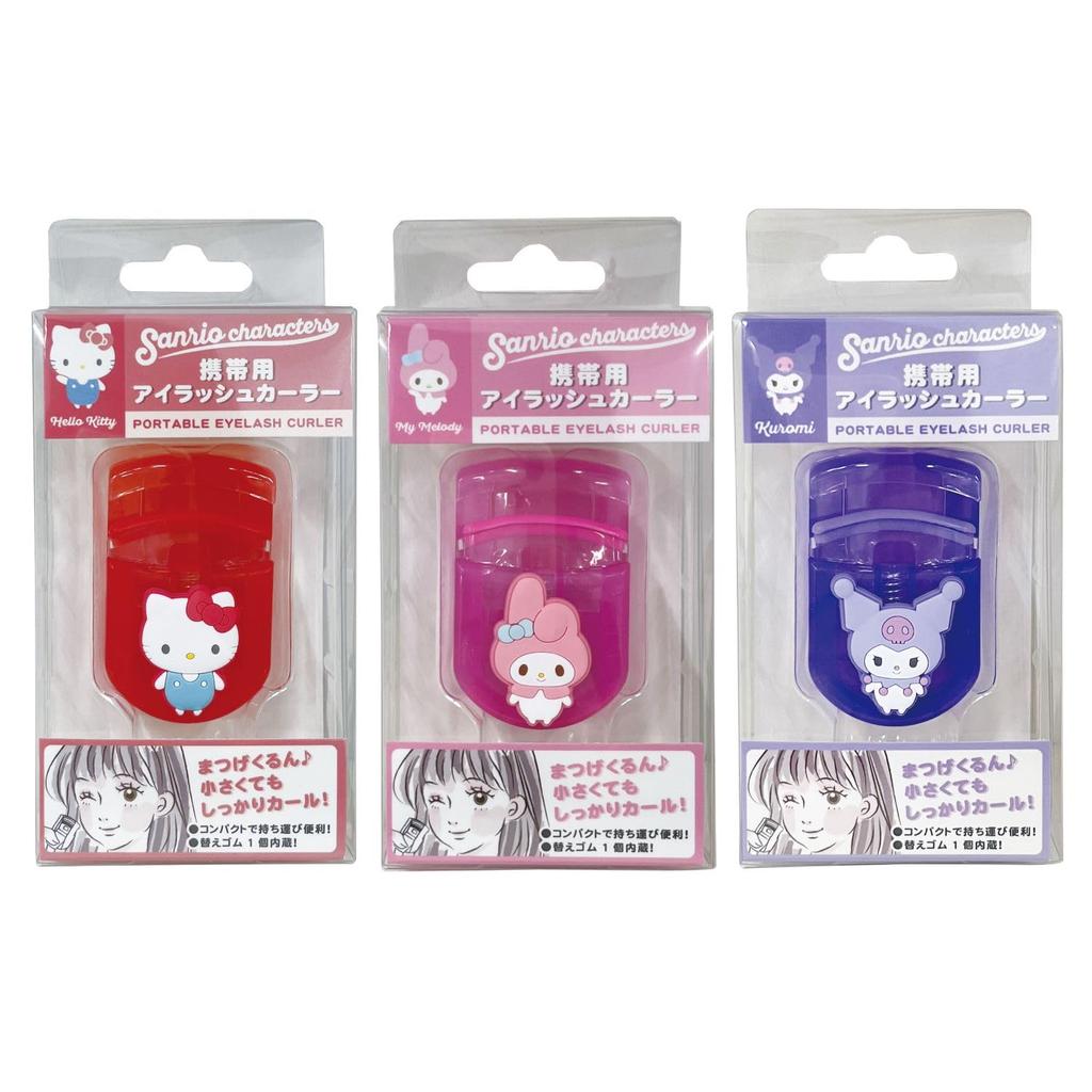 Sanrio Characters Pompompurin Eyelash Curler with Mascot Charm