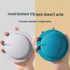 Inflatable U-Shaped Travel Neck Pillow for Car & Airplane