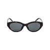 Saint Laurent Cassandre Hinge Oval Sunglasses Women Sunglasses Tortoise SL-M148/F-002