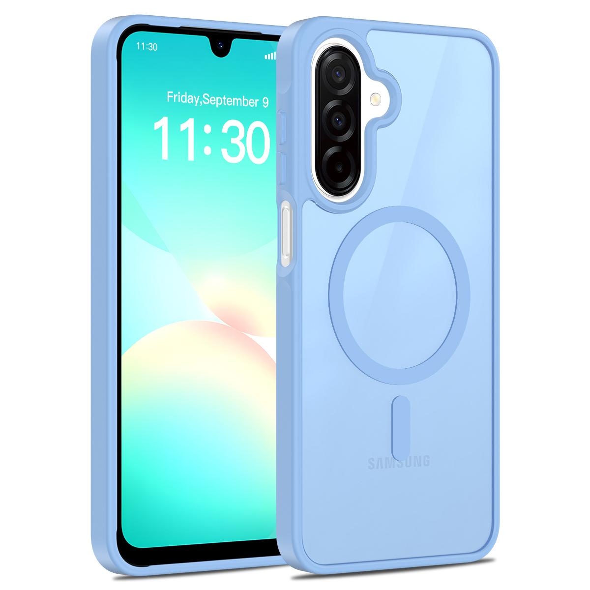 

for Galaxy A17 5G Matte Magnetic Case, Compatible with MagSafe Drop Protection Slim Translucent Cover For Samsung Galax A16,A26 A26&just case
