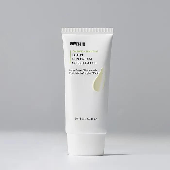 Rovectin Calming Lotus Water Sun Cream 50ml SPF50+ PA++++
