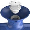 Hot Water Bottle with Classic Striped Cover, Hot Water Bag for Menstrual Cramps, Neck and Shoulder Pain Relief Hand Feet Warmer