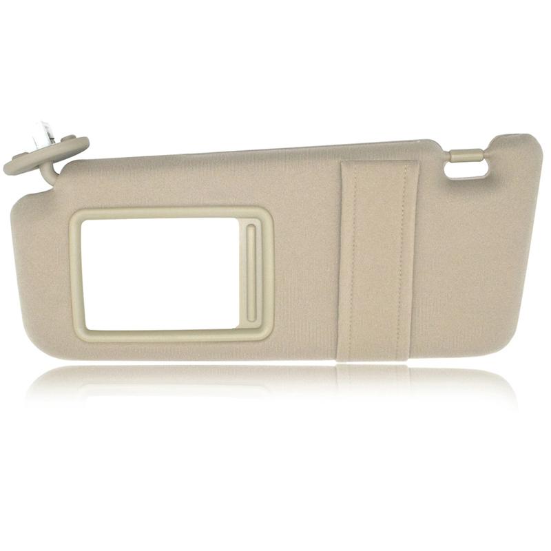 Car Parts Left Drivers Side Sunvisor With Mirror 74320-0T021-A1 For Toyota Venza 2009-2016 Sunshade Sun Cover Trim 74320-0T020-M
