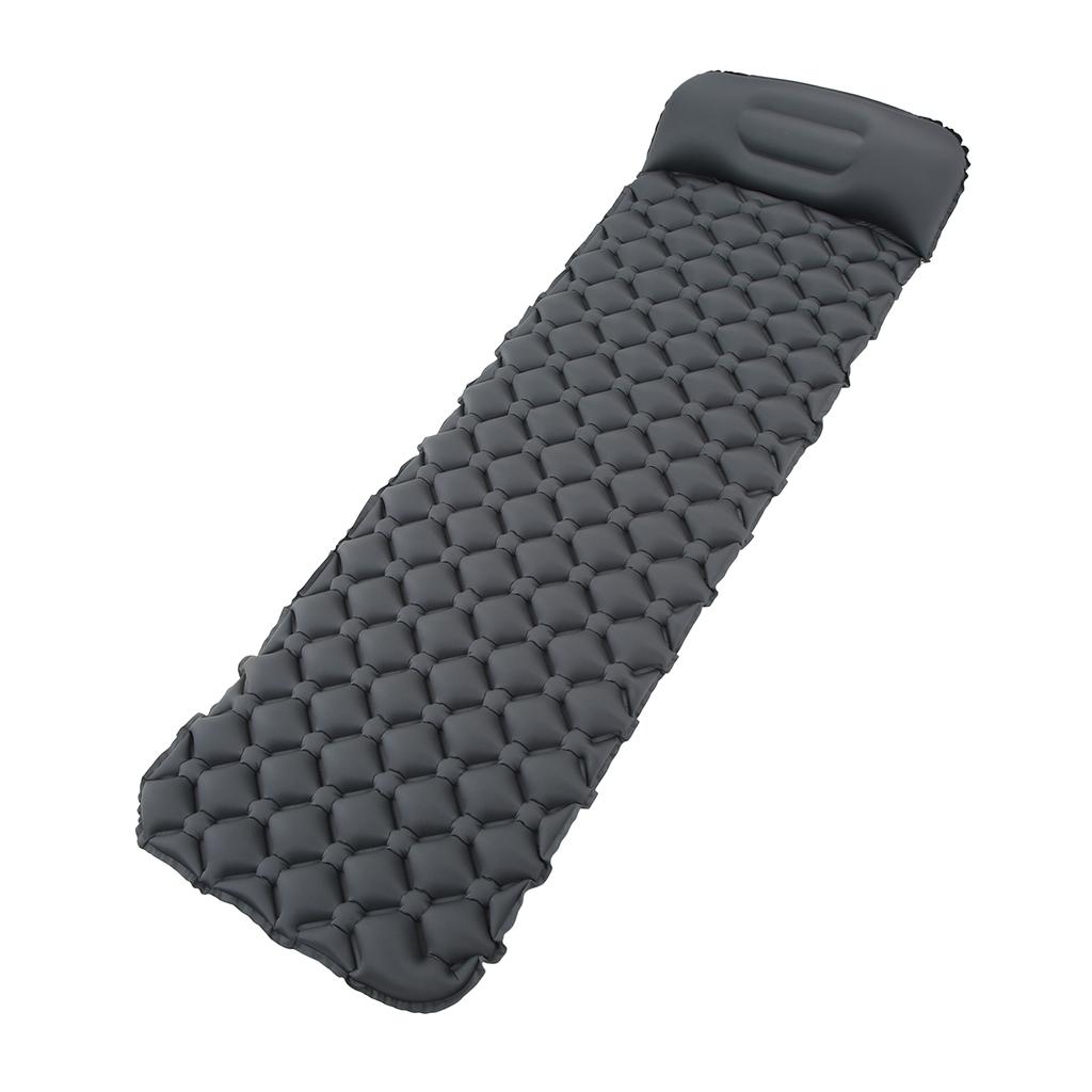 Outdoor Schlafmatratze TPU Feuchtigkeitsbeständig Tragbar mit Kissen Camping Schlafmatte für Rucksackreisen