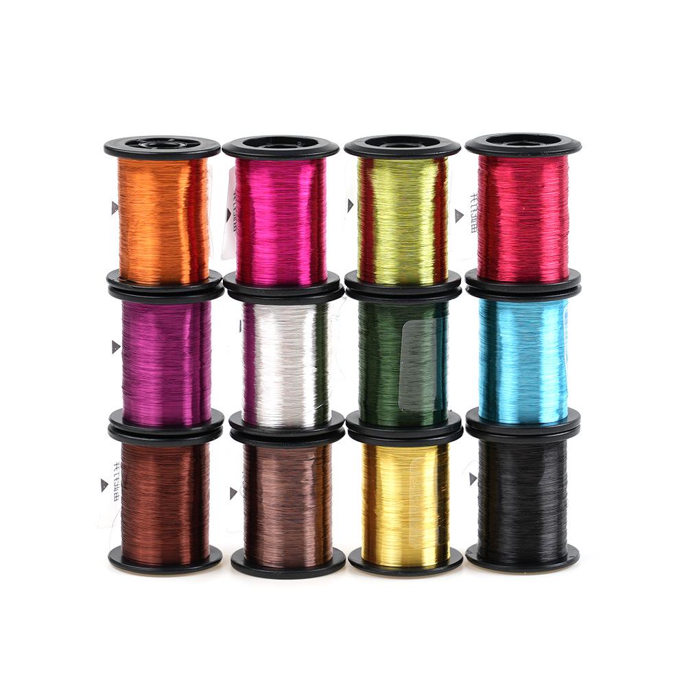 0.1MM Colored Copper Wire for Nymph Tying and Copper John Thorax