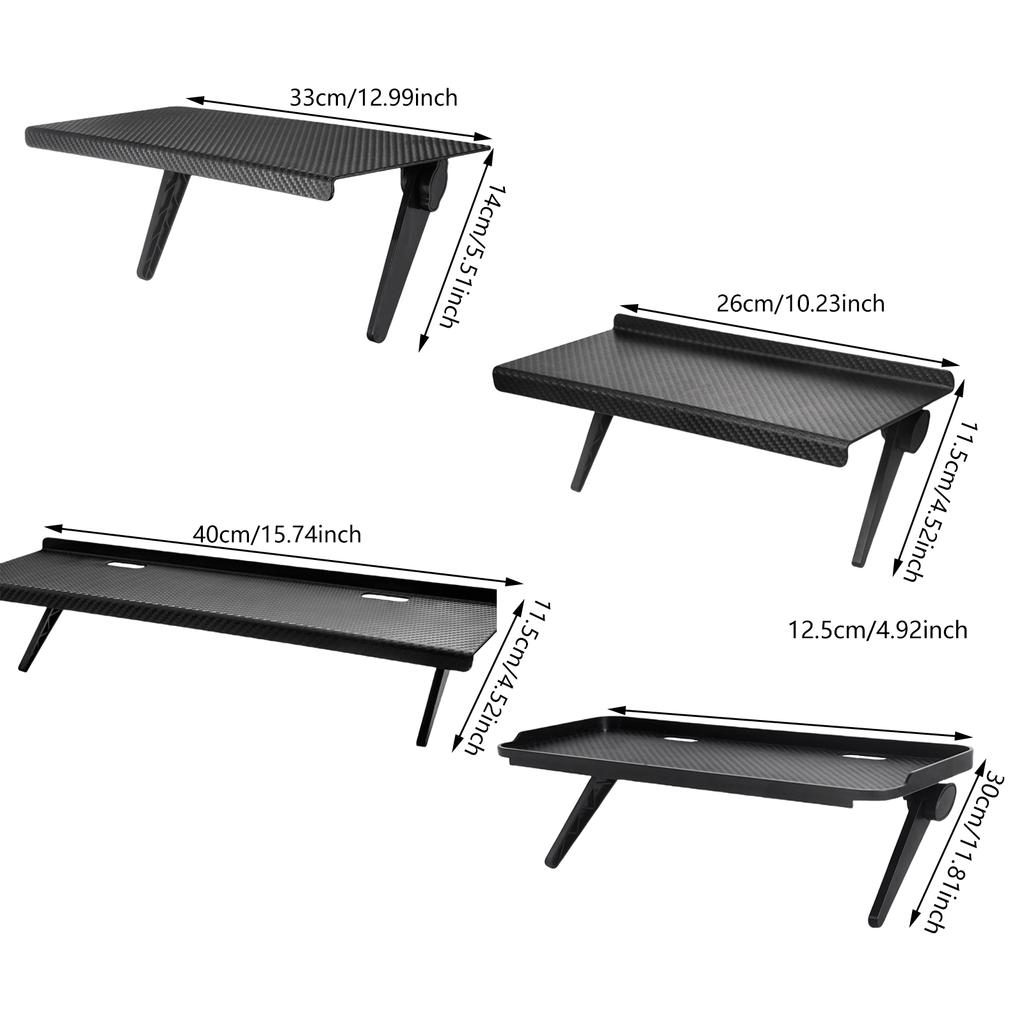 Multifunktionella förvaringshyllor TV-konverteringsställ Justerbar skärmhylla Kontorsdatorskärmstativ Diverse
