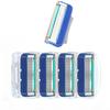 5 Layer Blades Shaving Razor Blades for Men Fusione Power Shaver Blades 4pcs/lot