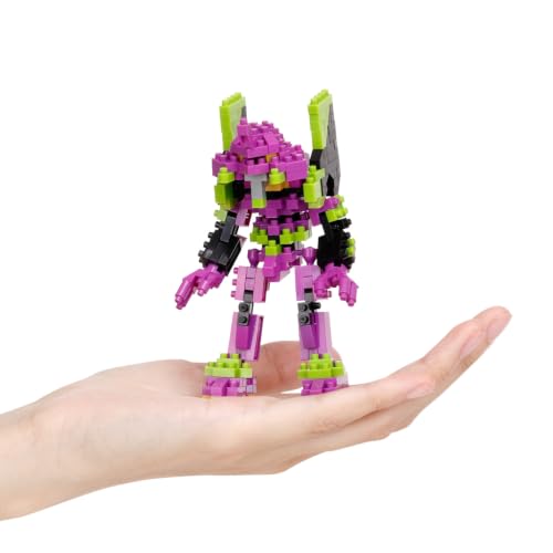 Kawada Nanoblock Evangelion Unit-01 NBCC_283 3 x 10.5 x 18 cm Ages 12 and up Interior Decor Hobby NBCC_283
