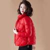 Down cotton-padded clothes women's short winter new casual warm cotton-padded clothes versatile rhombus small cotton-padded jacket