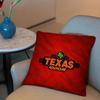Texas Roadhouse Cushion Cover 2-in-1 Reversible Plush Pillow Cover | Car/Sofa/Bed | Perfect Gift