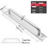 Self-Adhesive Aluminum Alloy Handles for Doors and Windows