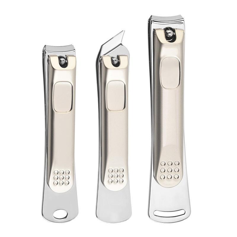 

Stainless Steel Portable Nine-Piece Anti-Splash Manicure Set with Nail Clipper