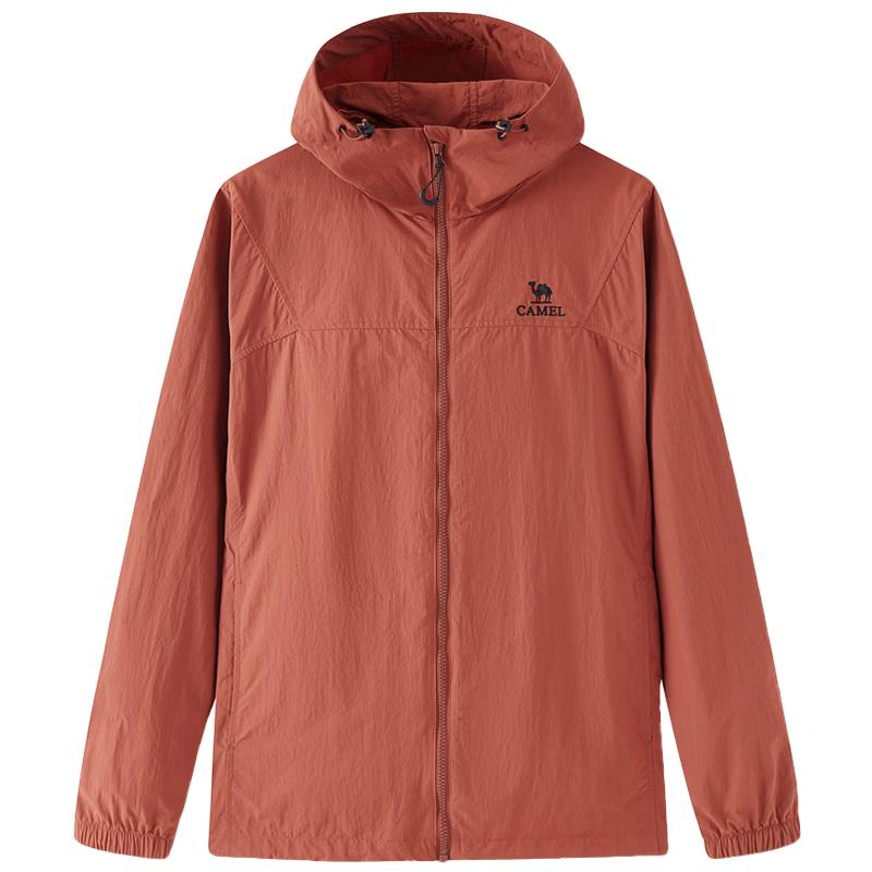 CAMEL Women s Hooded Windproof Water-Resistant Jacket XL