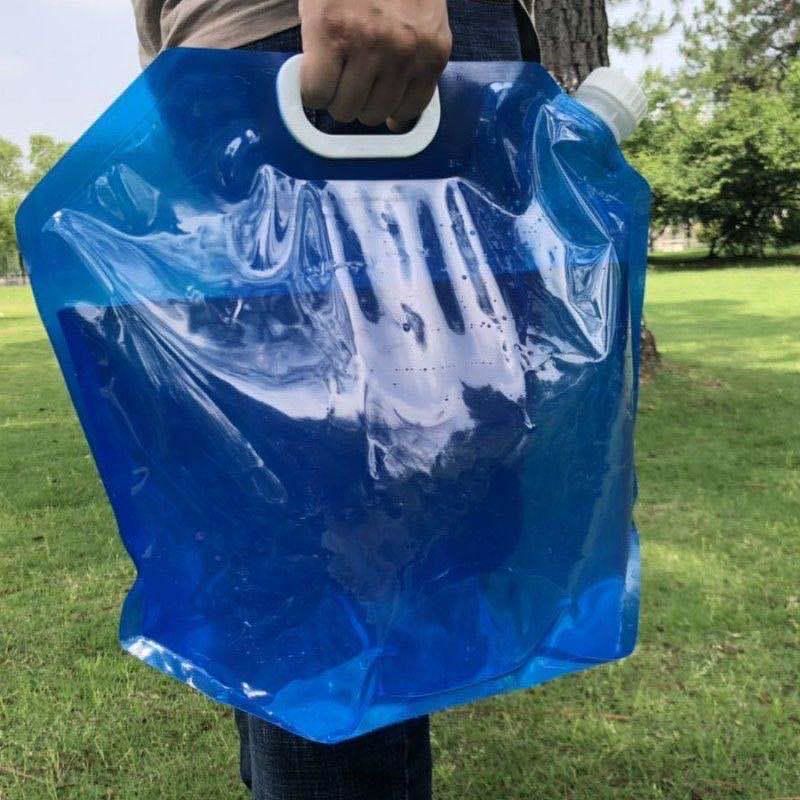 Portable Large Capacity Folding Water Bag for Outdoor Sports, Camping, and Mountain Climbing