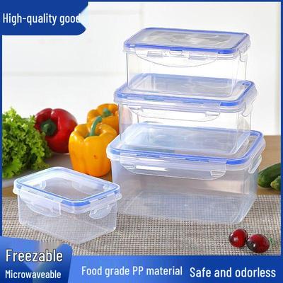 Transparent Microwave-Safe Fresh-Keeping Storage Box
