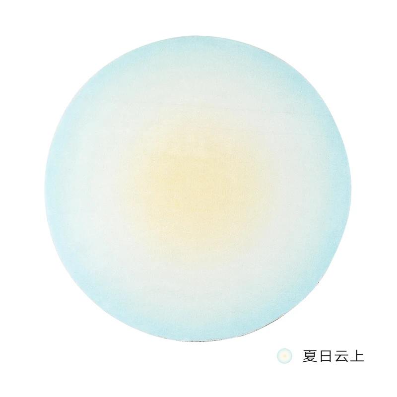 

Dopamine-Inspired Gradient Round Rug – Soft Fluffy Accent for Bedroom & Living Room 60cm