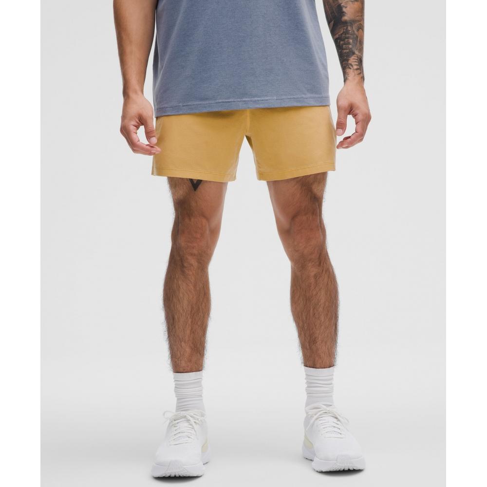 

Lululemon Pace Breaker Linerless Short 5 Wash Dilute Wash Gilded Yellow XXL
