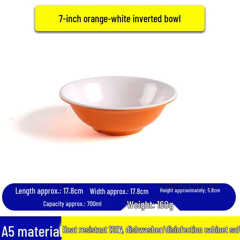 Jijun Thickened High-Temperature Melamine Noodle Bowl