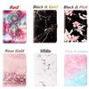 Elegant Marble Pattern Folio Flip Cover For Ipad With Premium Pu Material