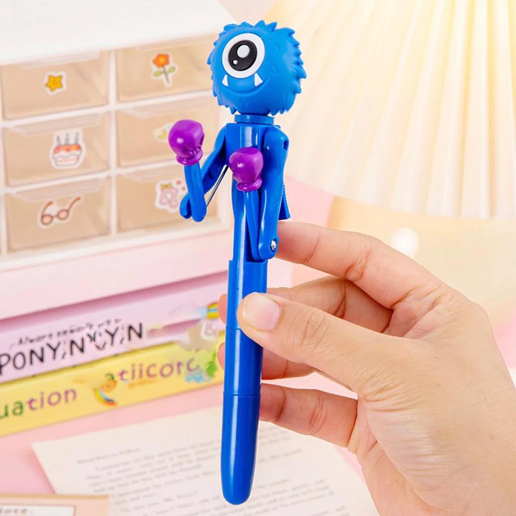 Funny Boxing Pumpkin Ballpoint Pen Halloween Gifts For Kids Pumpkin Devil Xmas Santa Snowman Pen Happy Halloween Party Favors