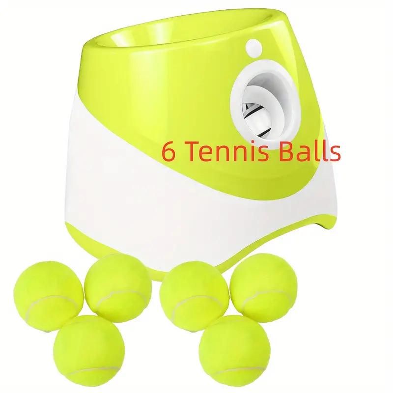 Automatic Dog Ball Launcher for Border Collies - Tennis Ball Throwing and Bouncing Toy