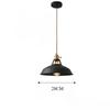 Industrial Vintage Hanging Lamp Colorful Loft Suspension Luminaire Restaurant Kitchen Chandelier Decorative Lamp LED