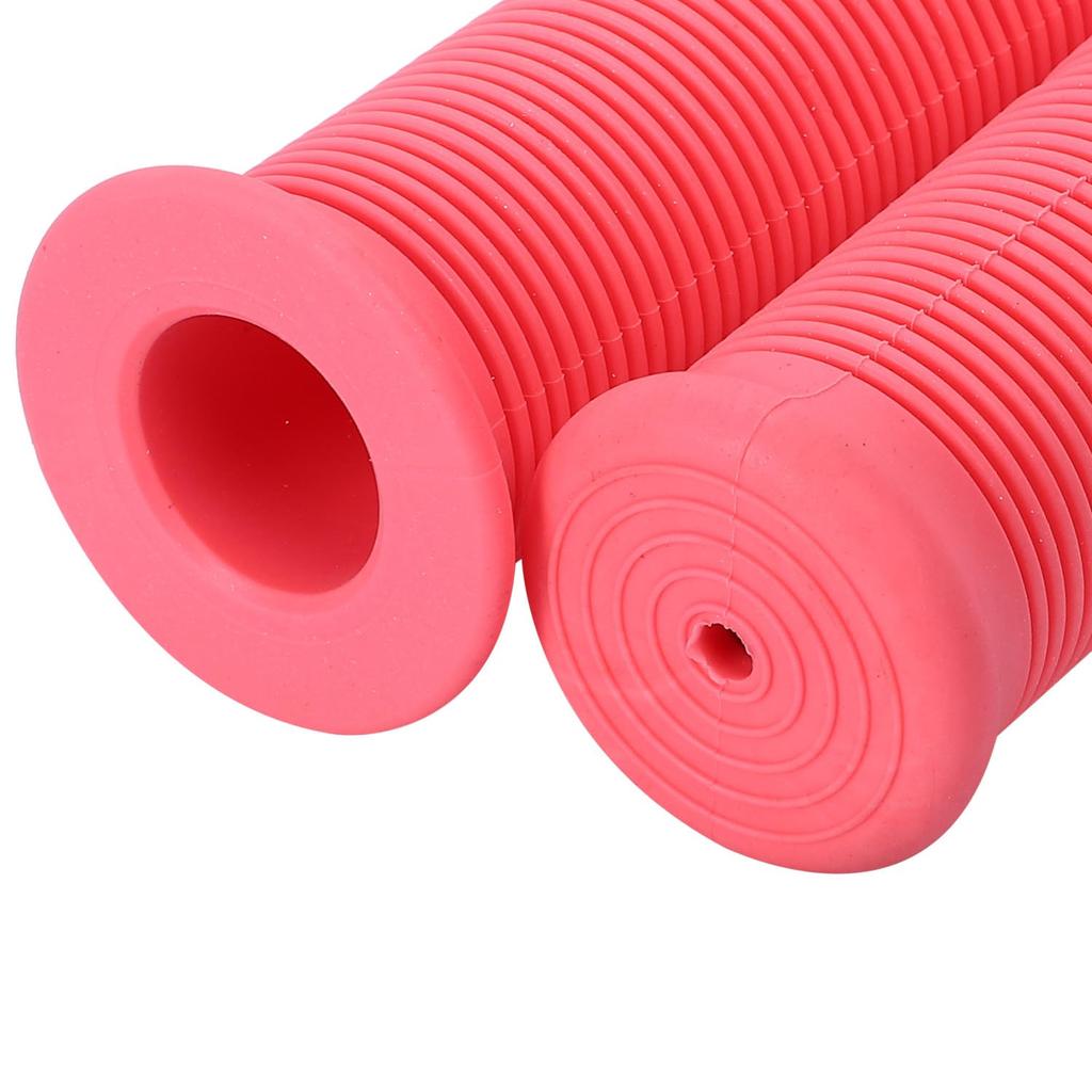 Nakira Motorcycle Grip Moped Handle 22.2mm Non-Penetrating Rubber D Type