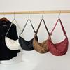 Autumn/Winter 2025 Large Casual Nylon Dumpling Bag - Versatile Crossbody & Single Shoulder Commute Tote for Women.