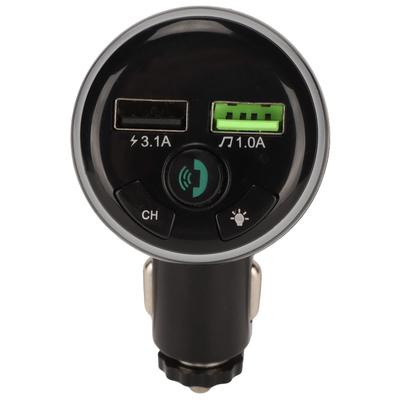 Trasmettitore FM Bluetooth per Auto Interfaccia Dati USB Suono Dimensionale Trasmettitore Wireless per Auto F14