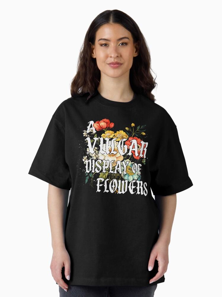 Pantera Vulgar Display of Flowers Oversized Unisex T-Shirt