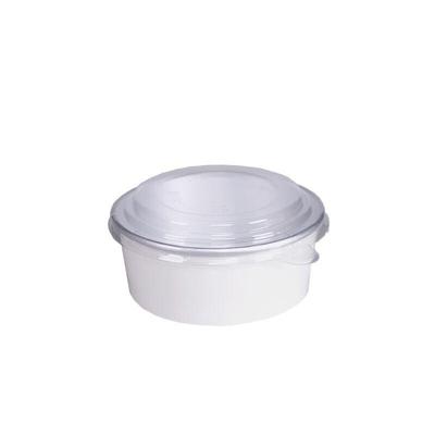 Homeglen Disposable Round Aluminum Foil Salad Bowls with Lids, 750ml, 50-Pack