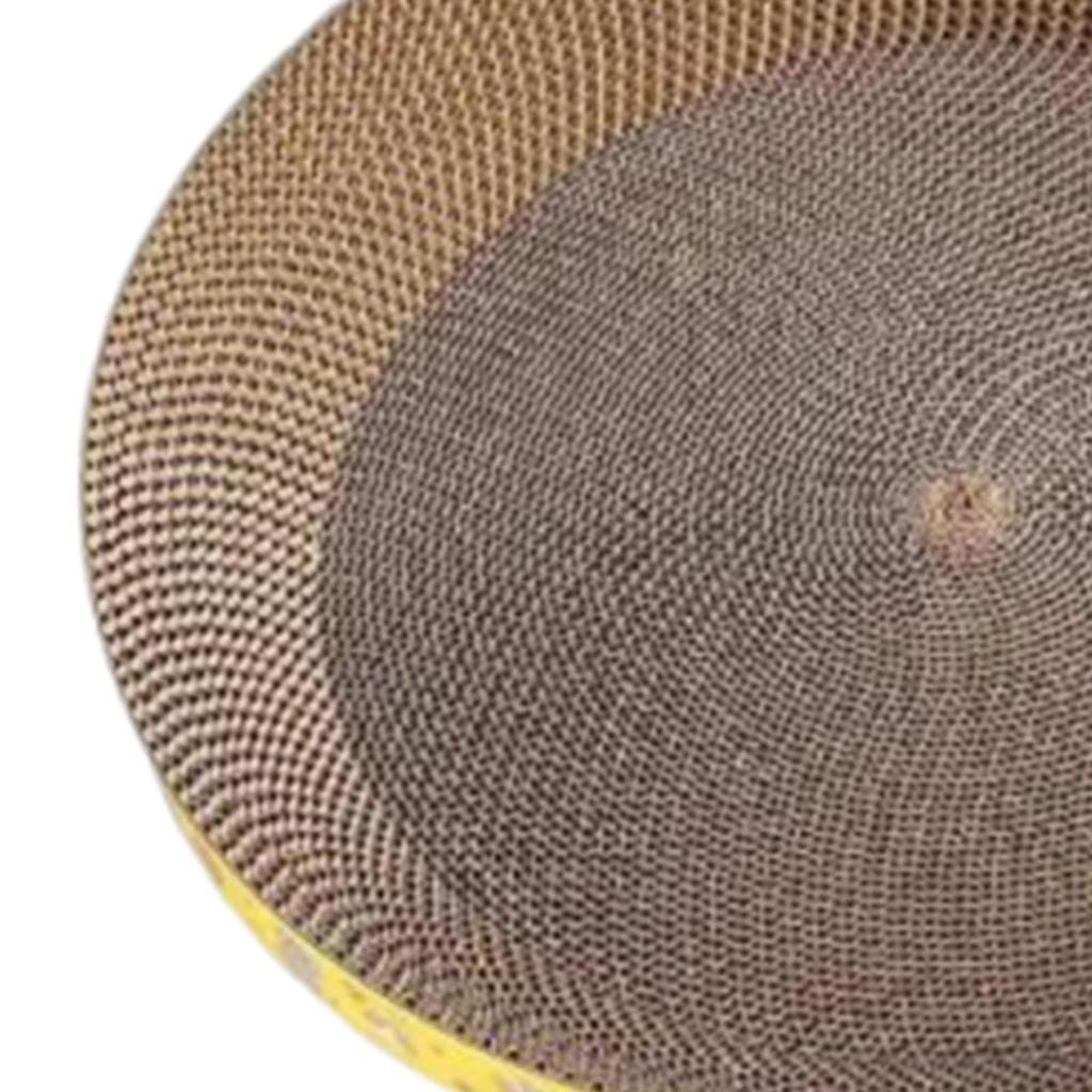 Kulatý kartonový škrabací pelíšek pro kočky pro malé střední velké kočky Podložka Ochrana nábytku Škrabací deska Hračka Potřeby pro mazlíčky Odpočinek