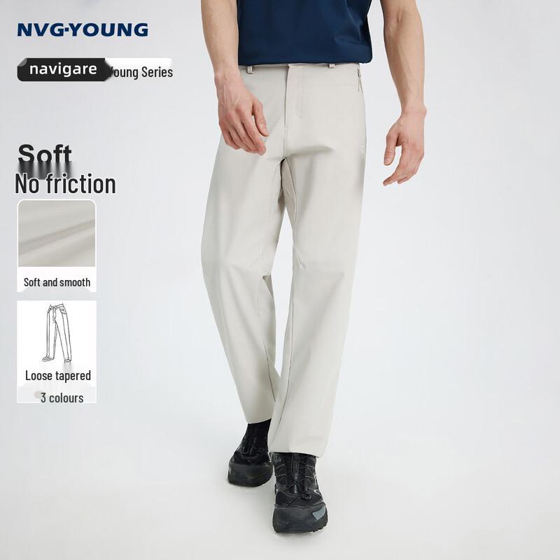 NVG·YOUNG Men s Lightweight Outdoor Straight-Leg Pants 32
